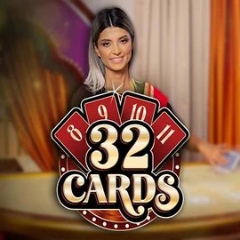32 Cards slot visual from Ezugi available on lizarocasinoo.gr