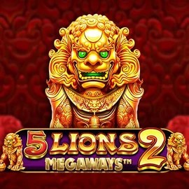 5 Lions Megaways 2 slot logo by Pragmatic Play at Lizaro Casino