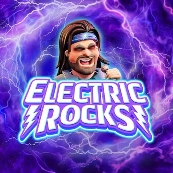 Slots logo of Electric Rocks from Inspired Gaming at Lizaro Casino