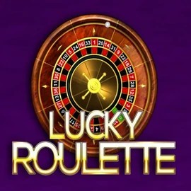 Lucky Roulette slot visual from Belatra Games available on lizarocasinoo.gr