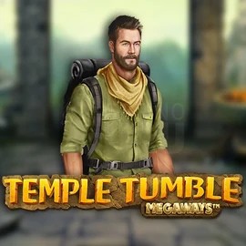 Temple Tumble Megaways casino game by Relax Gaming – featured logo at Lizaro Casino