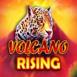 Volcano Rising slot logo by RubyPlay at Lizaro Casino
